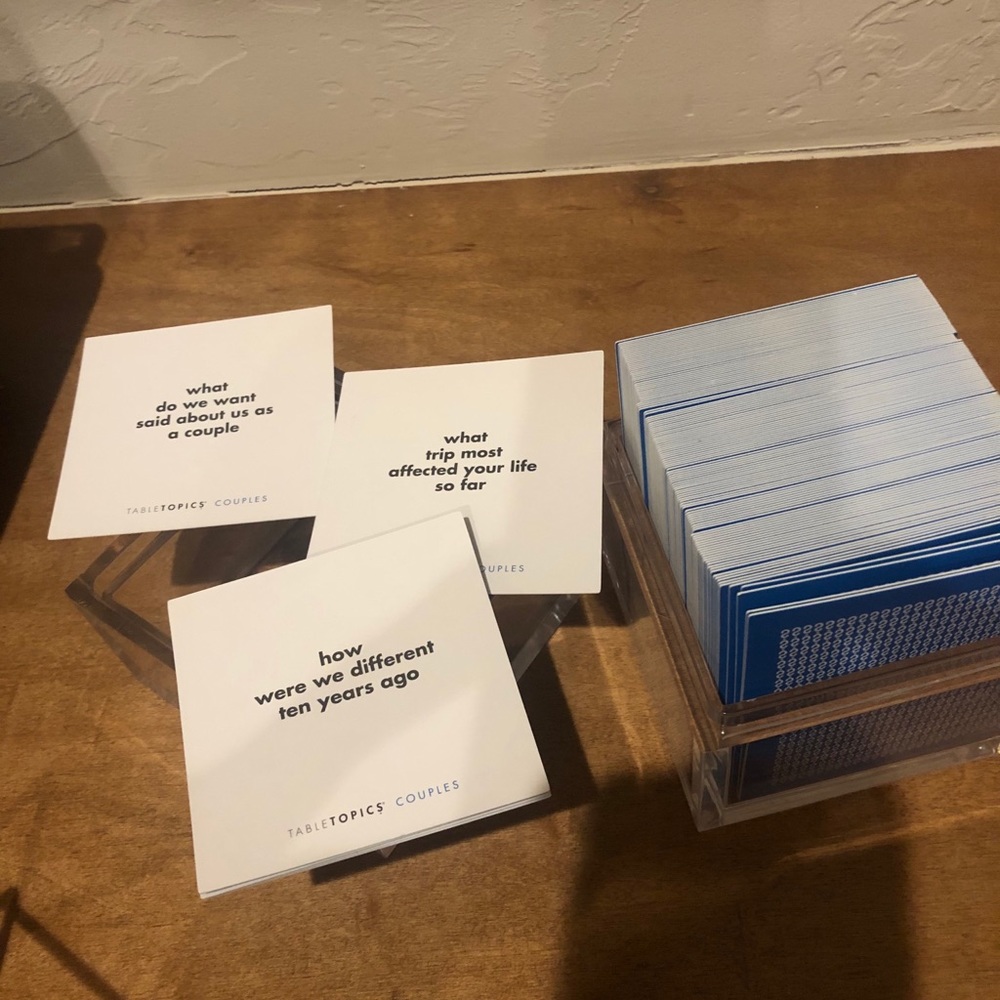 Table Topics Couples Coffee Table Piece